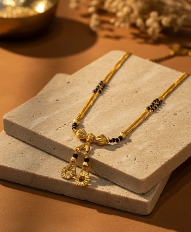 Hexagonal Accent Mangalsutra