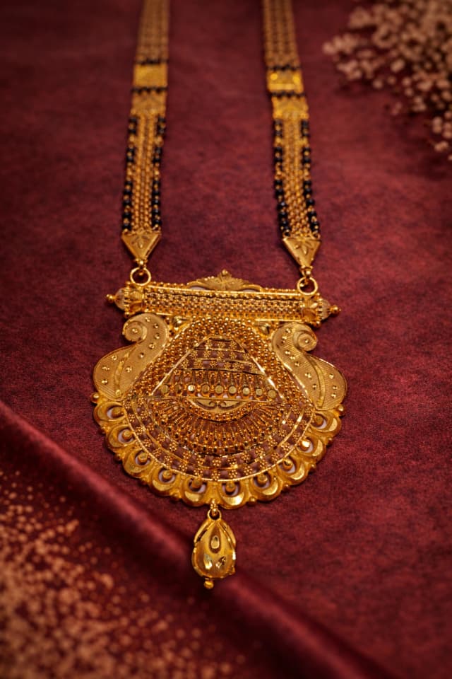 Elaborate Antique Mangalsutra Pendant