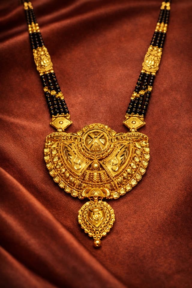 Classic Layered Gold Mangalsutra